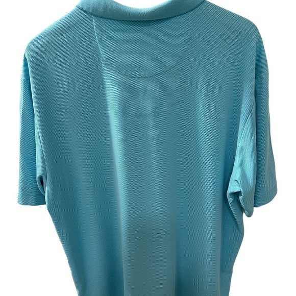 Tommy Bahama XL Aqua short  Sleeve men’s Golf Polo Modal Blend active wear - Picture 2 of 7